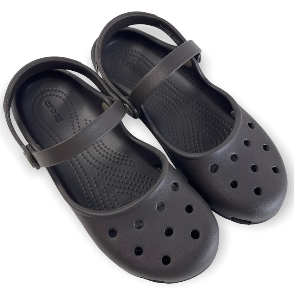 Crocs Women’s Clog Slip On Mary Jane Shoes Size 5